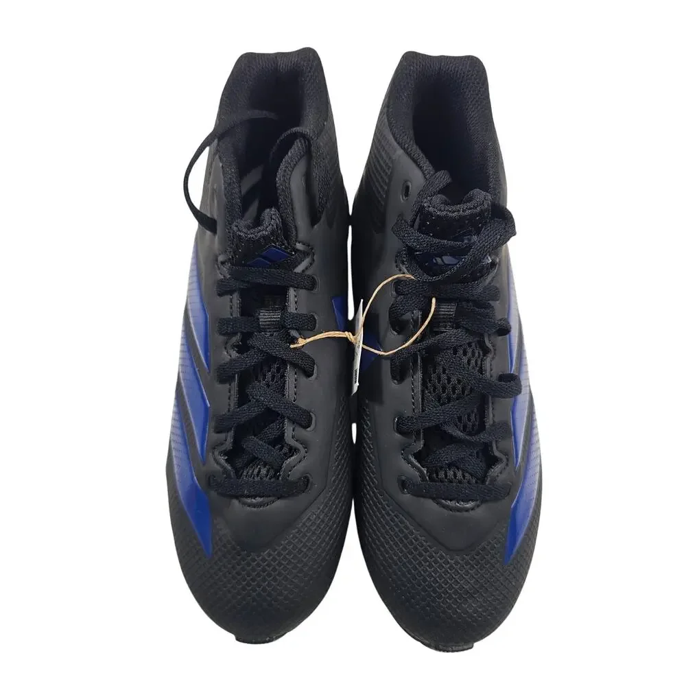 NWT adidas Adizero MD Football Cleats blue black sz 6 performance new